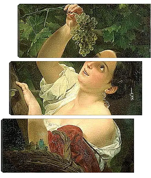 Модульная картина - Итальянский полдень. Брюллов Карл Павлович