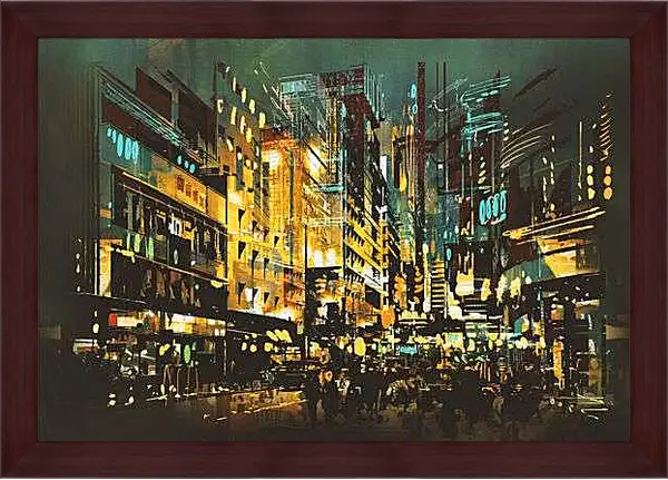 Картина в раме - ART город