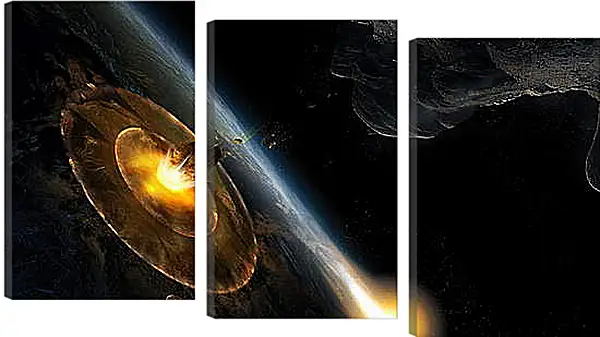 Модульная картина - Космос