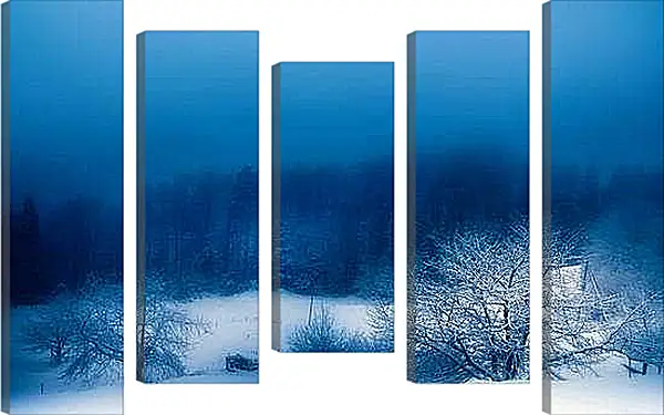 Модульная картина - Зима