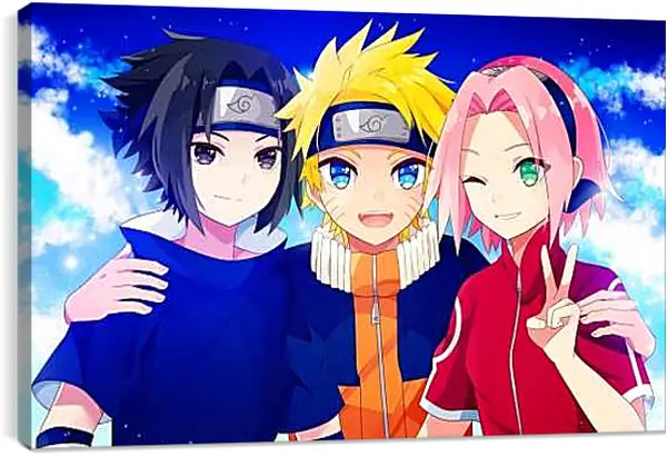 Постер на подрамнике - Аниме Боруто