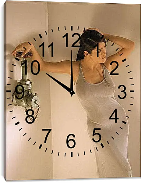 Часы картина - Salma Hayek - Салма Хайек
