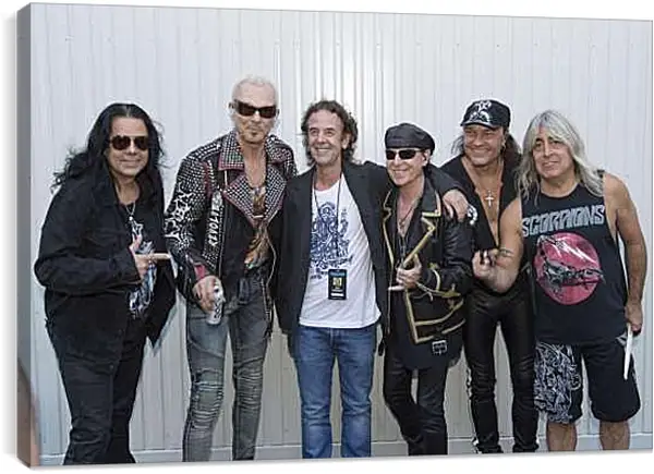 Постер на подрамнике - Скорпионс. Scorpions