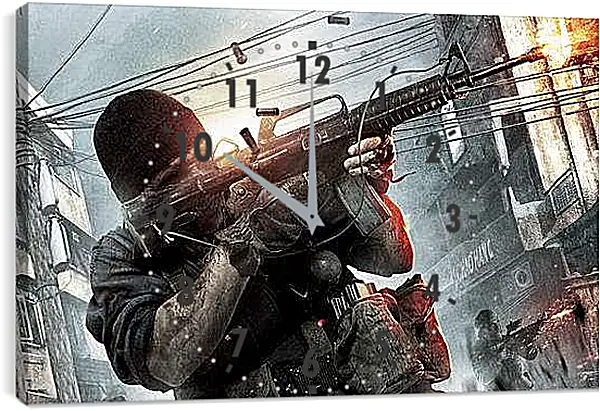 Часы картина - Call Of Duty