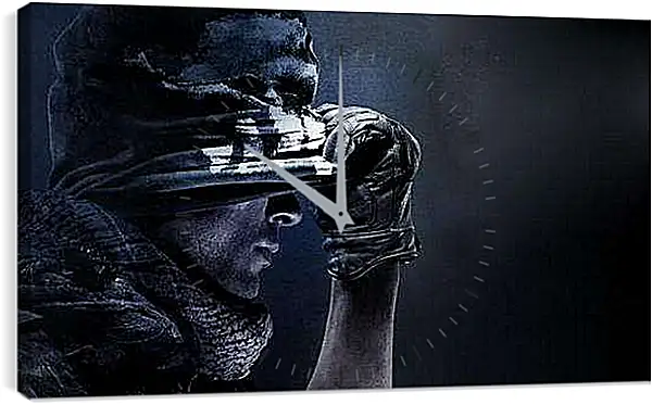 Часы картина - Call Of Duty: Ghosts