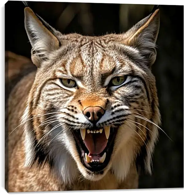 Постер на подрамнике - Рысь