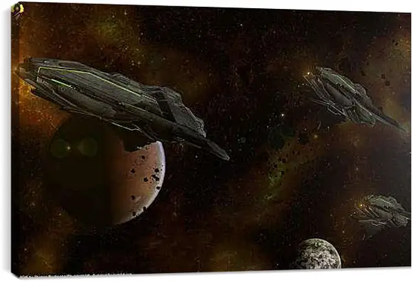 Постер на подрамнике - Mass Effect 3