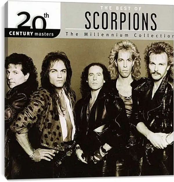 Постер на подрамнике - Скорпионс. Scorpions