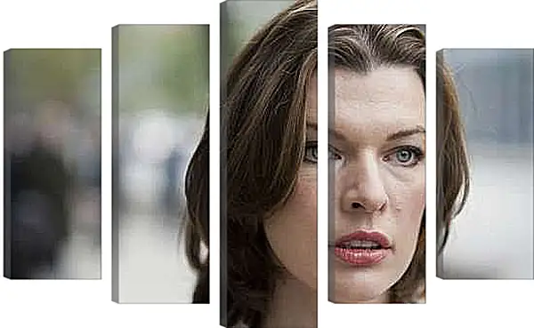 Модульная картина - Милла Йовович. Milla Jovovich