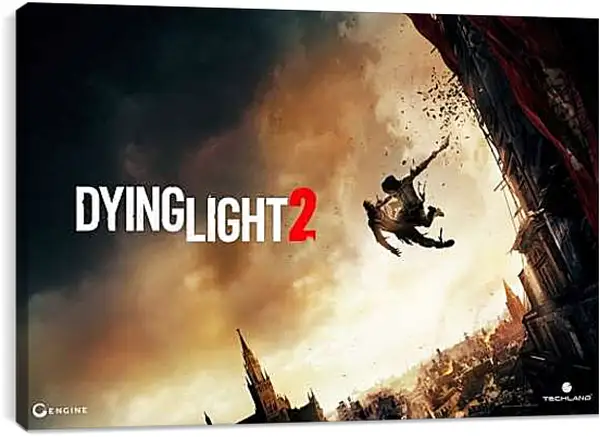 Постер на подрамнике - Dying Light 2: Stay Human