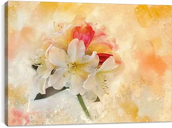 Постер на подрамнике - Лилии