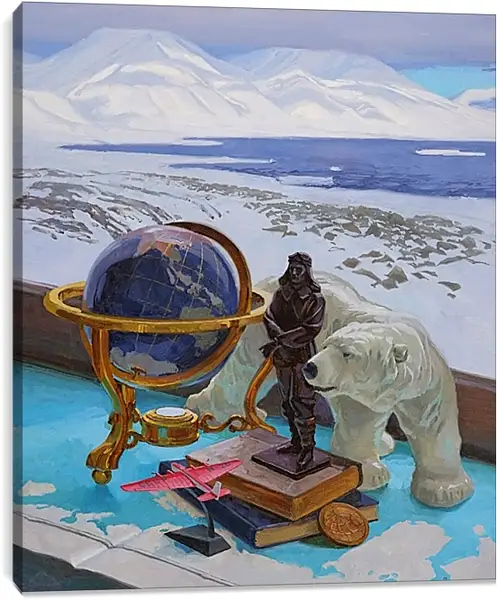 Постер на подрамнике - Арктический натюрморт