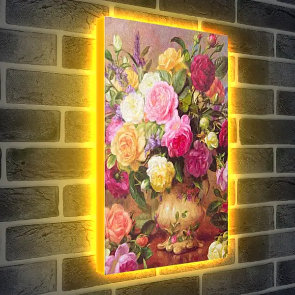 Лайтбокс световая панель - Цветы