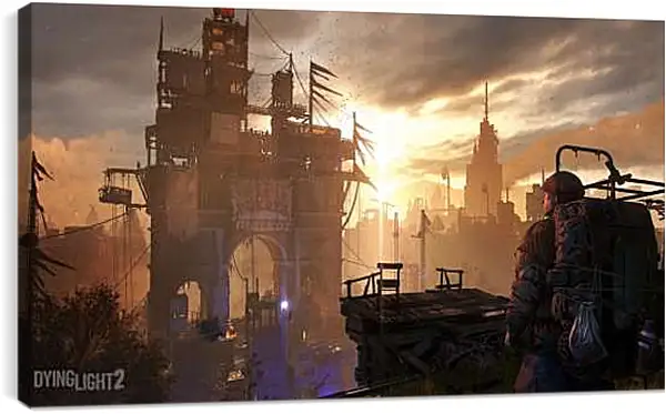 Постер на подрамнике - Dying Light 2: Stay Human