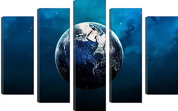 Модульная картина - Космос