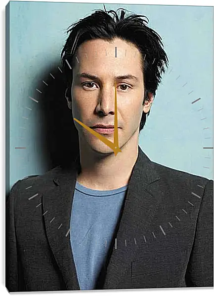Часы картина - Киану Ривз. Keanu Reeves