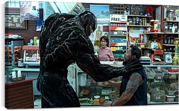 Постер на подрамнике - Веном. Venom