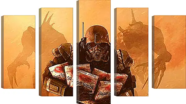 Модульная картина - Fallout