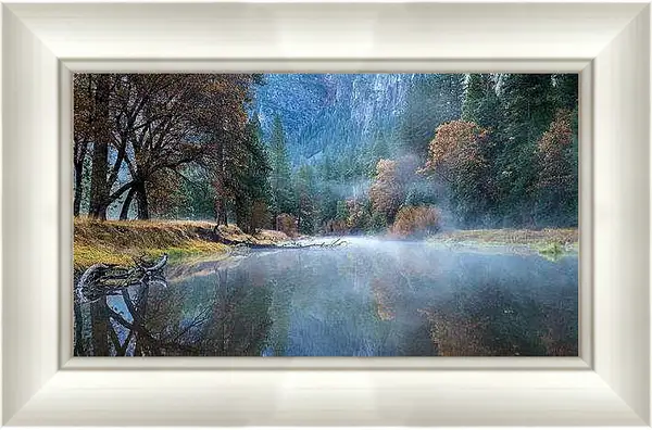 Картина в раме - Осень