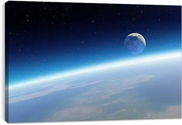 Постер на подрамнике - Космос