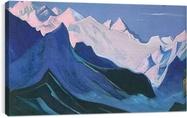 Постер на подрамнике - Лахул. Рерих Николай