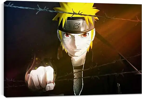Постер на подрамнике - Naruto Uzumaki