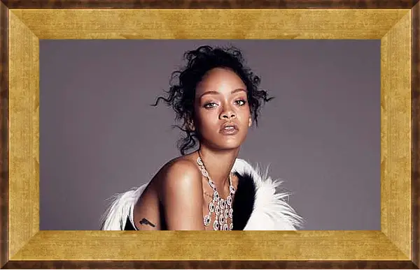 Картина в раме - Рианна. Rihanna