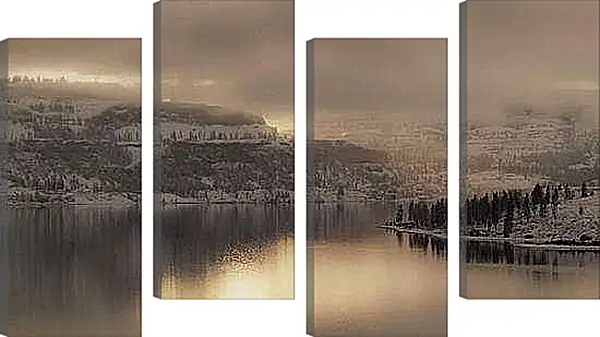 Модульная картина - Зима