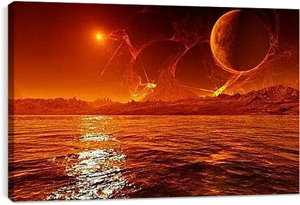 Постер на подрамнике - Космос