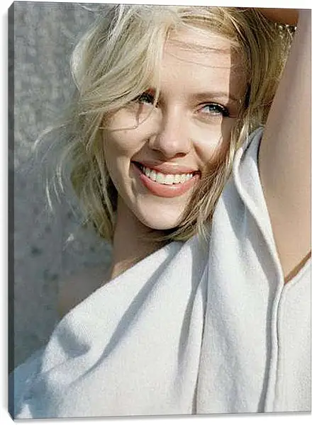 Постер на подрамнике - Scarlett Johansson - Скарлетт Йоханссон
