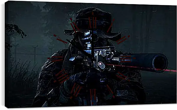Часы картина - Battlefield 4