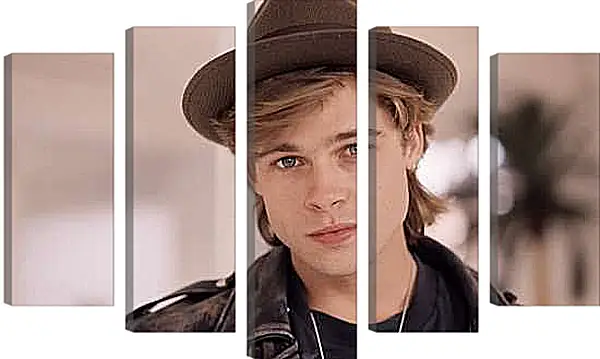 Модульная картина - Брэд Питт. Brad Pitt