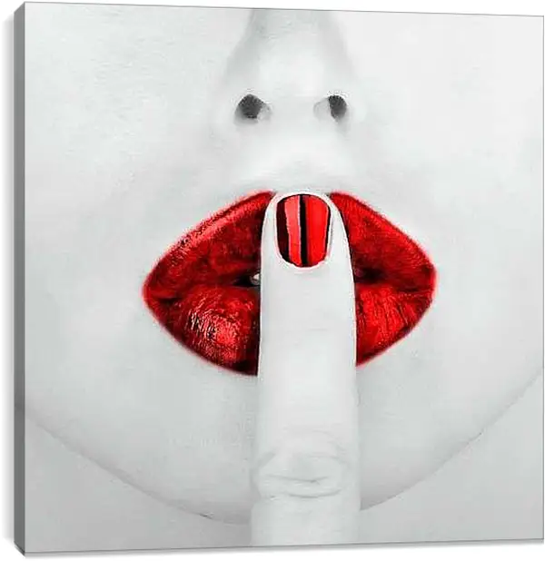 Постер на подрамнике - Тише