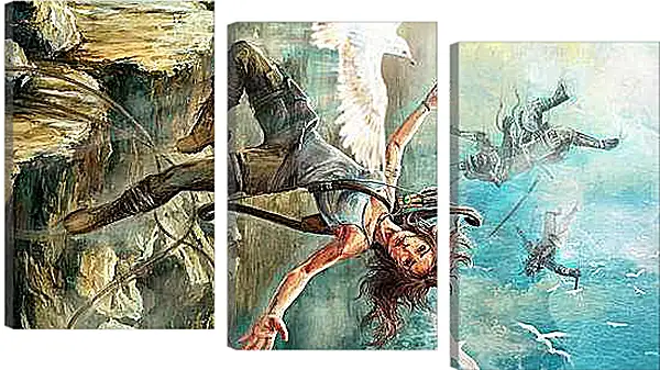 Модульная картина - Tomb Raider