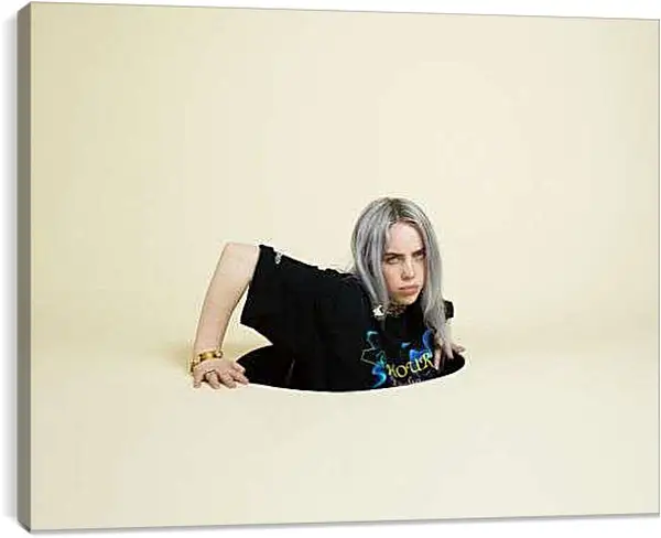 Постер на подрамнике - Билли Айлиш