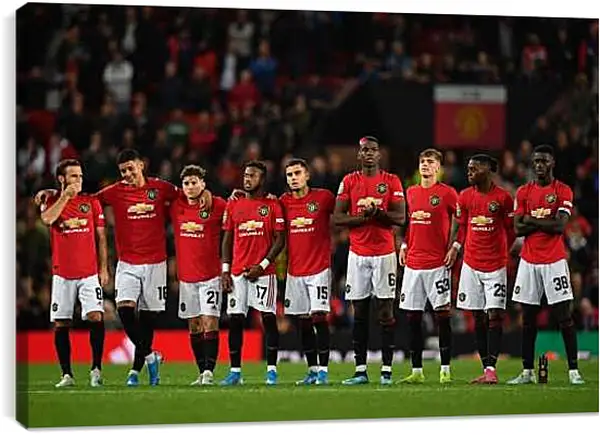 Постер на подрамнике - ФК Манчестер Юнайтед. FC Manchester United