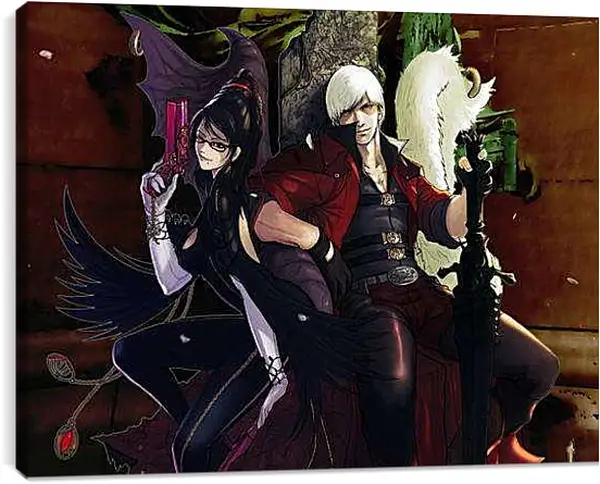 Постер на подрамнике - Devil May Cry