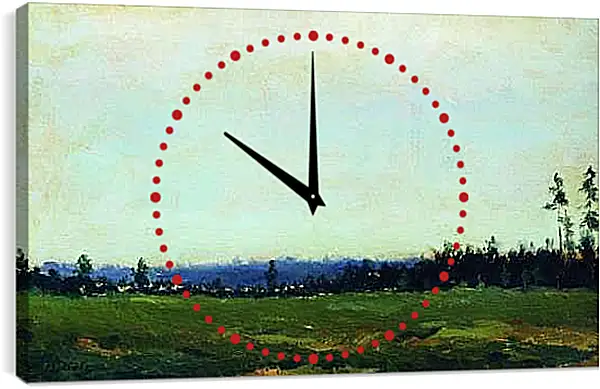 Часы картина - Пейзаж 2. Ефим Волков