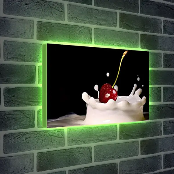 Лайтбокс световая панель - Вишенка. Вишнёвый взрыв.