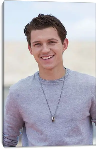 Постер на подрамнике - Том Холланд. Tom Holland