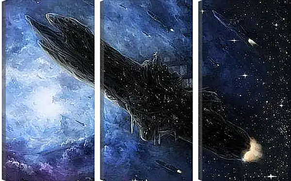 Модульная картина - Космос