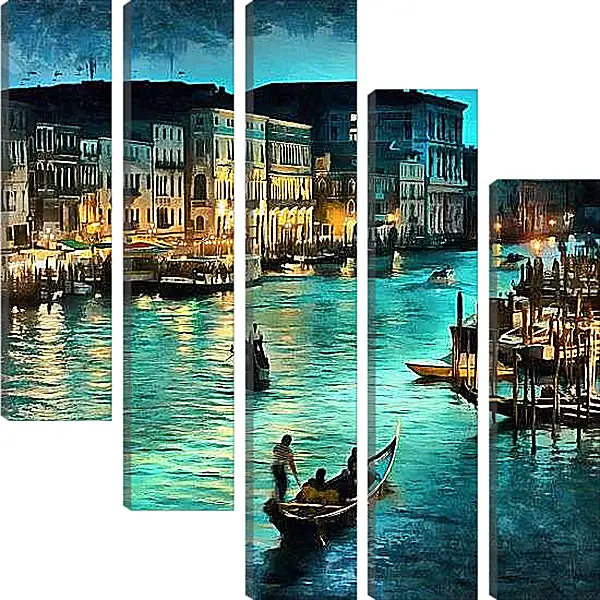 Модульная картина - Вечер