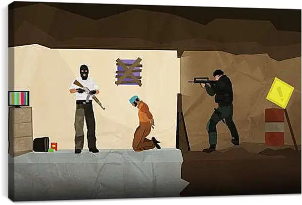 Постер на подрамнике - Counter-Strike: Global Offensive
