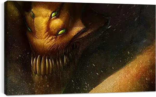 Постер на подрамнике - DotA 2