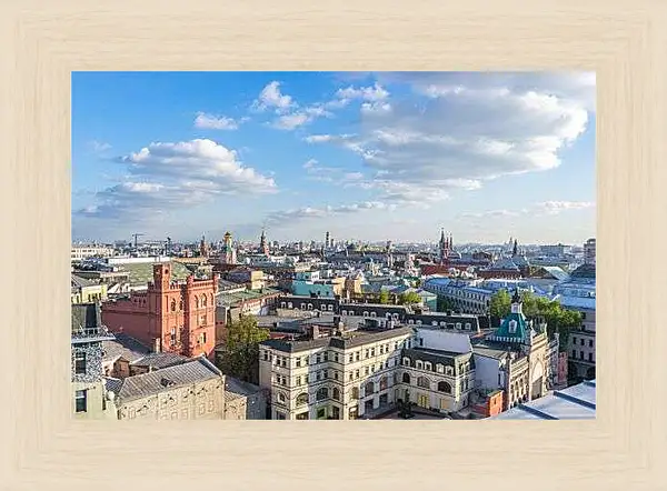 Картина в раме - Солнечная Москва
