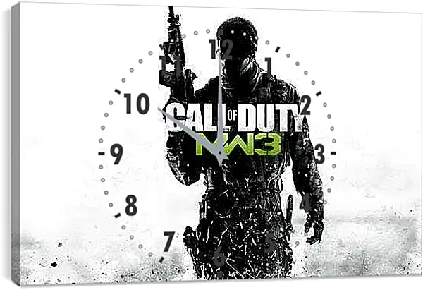 Часы картина - Call Of Duty: Modern Warfare 3