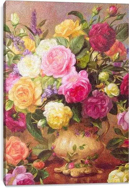 Постер на подрамнике - Цветы