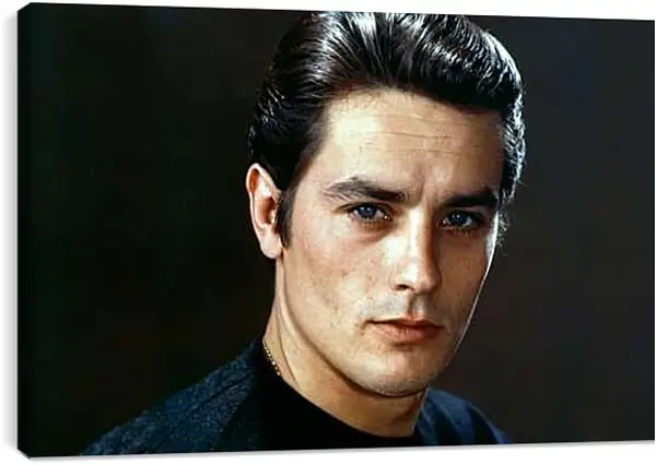 Постер на подрамнике - Ален Делон. Alain Delon