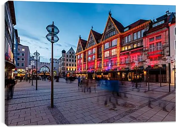 Постер на подрамнике - Амстердам