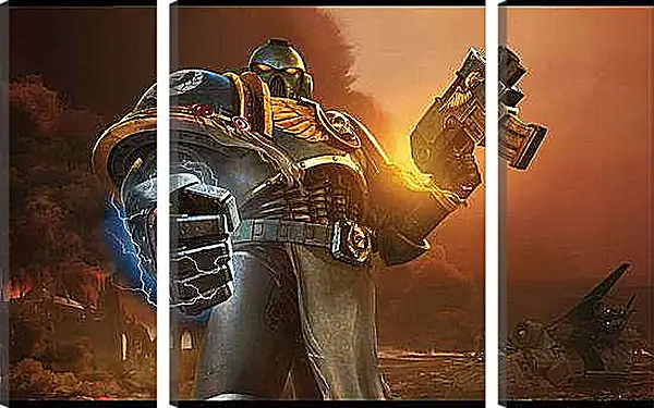 Модульная картина - Warhammer